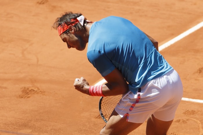 Nadal gana en Roma primer partido