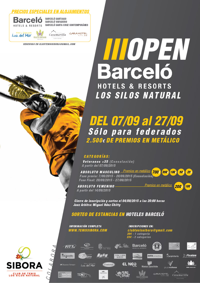 SPOT III OPEN BARCELO HOTEL & RESORTS LOS SILOS NATURAL