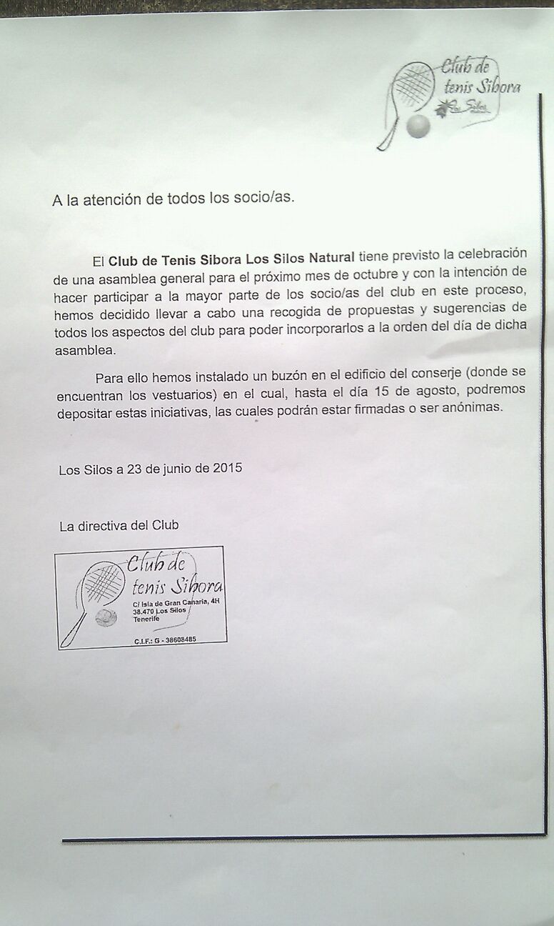 ASAMBLEA GENERAL