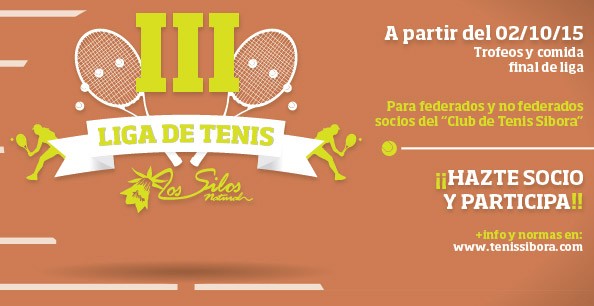 COMIENZA LA III LIGA DE TENIS DEL CT SIBORA LOS SILOS NATURAL