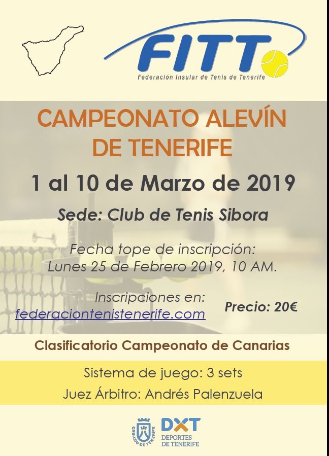 CAMPEONATO ALEVÍN DE TENERIFE