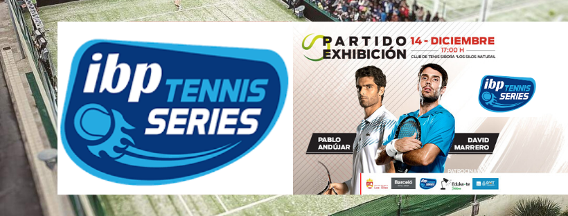 Ibp Tennis Series, colabora con el partido exhibición