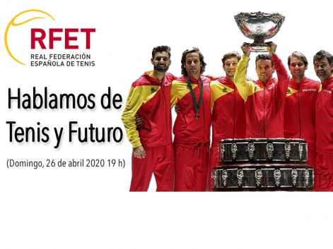 Los campeones de la Copa Davis analizarán el futuro del tenis tras la pandemia este domingo en RFETV