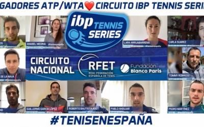 El Tenis profesional apoya el IBP Tennis Series