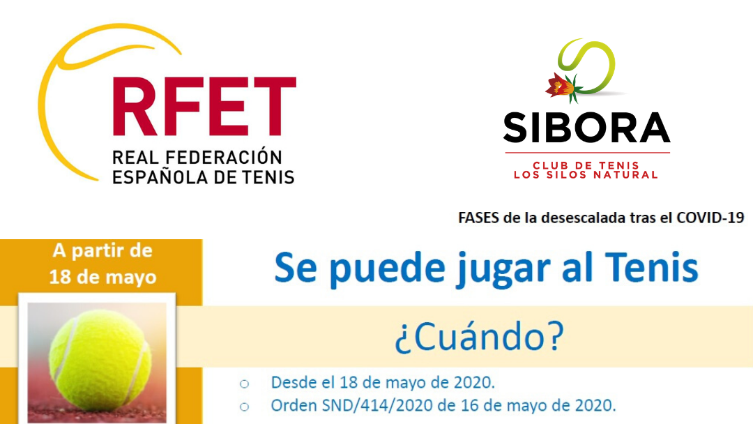 COVID-19: Normativa para la práctica deportiva en la FASE 2 de la desescalada.RFET