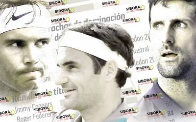 La tiranía de Federer, Nadal y Djokovic: sigue la carrera por ser el mejor