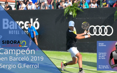 Guti Ferrol actual Campeón Open  Barceló, en 95ª COPA DEL REY DE TENIS