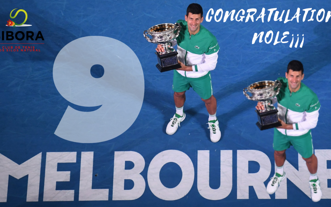 NOLE, CAMPEÓN DE su noveno AO 2020