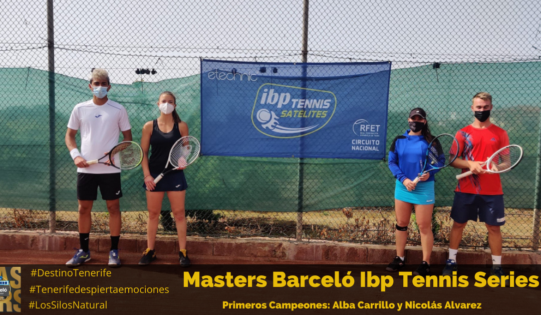 alba carrillo y nicolás alvarez; primeros campeones con destino a tenerife