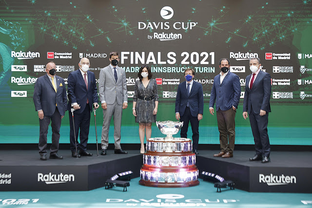 Las Finales de la Copa Davis by Rakuten 2021 se presentaron oficialmente este jueves en Madrid
