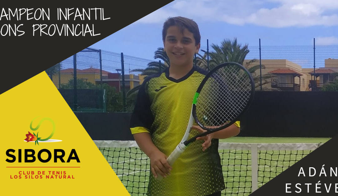 ADAN ESTEVEZ CAMPEÓN CONSOLACIÓN PROVINCIAL TENERIFE