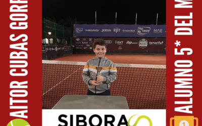 AITOR CUBAS GORRÍN, ALUMNO 5 ESTRELLAS DEL MES