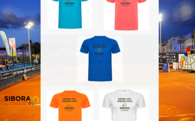 camisetas para la súper liga del club de tenis sibora
