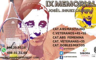 IX MEMORIAL JOSE LUIS RGUEZ CABRERA