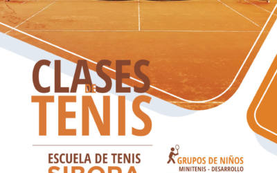 escuela de tenis sibora;clases de tenis