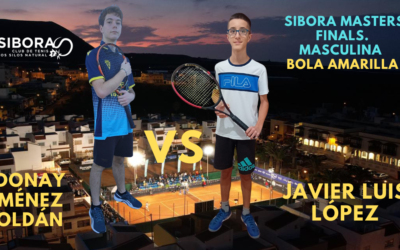 Final masculina bola amarilla Javier Luis López vs Adonay Jiménez Roldán