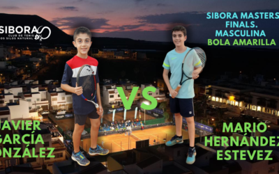 Finalistas Bola Verde. Javier García González vs Mario Hernández Estevez