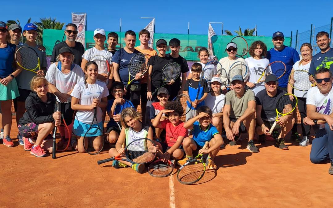 CERRAMOS 2023 EN LAS PISTAS. TENIS HATA EL ÚLTIMO DÍA POR EL SIBORA. JORNADA CON FAMILIAS