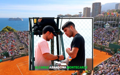 CARLOS ALCARAZ. LESIONADO ABANDONA MONTECARLO