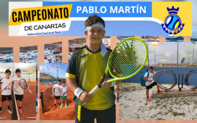 PRIMERA PARTICIPACION DE PABLO MARTÍN EN EL CAMPEONATO DE CANARIAS