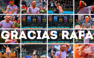 Gracias, gracias, gracias Rafa. El mejor deportista Español de todos los tiempos .