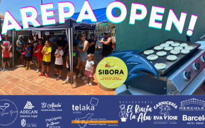 Gran éxito en el ¡ Arepa Open!de la Escuela de Tenis del Sibora
