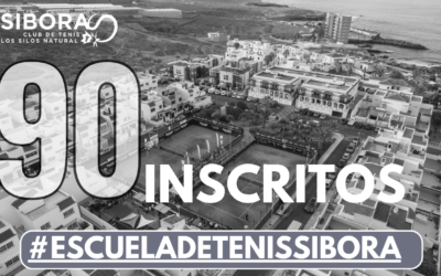 LA MEJOR INSCRIPCIÓN DE NUESTRA HISTORIA, ESCUELA DE TENIS SIBORA