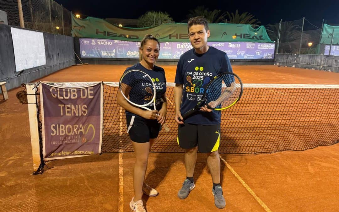 ¡La Liga de Otoño del Club de Tenis Sibora sigue a todo ritmo!
