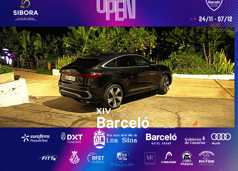 AUDI VEHÍCULO OFICIAL DEL XIV OPEN BARCELÓ LOS SILOS NATURAL – TENERIFE 2025