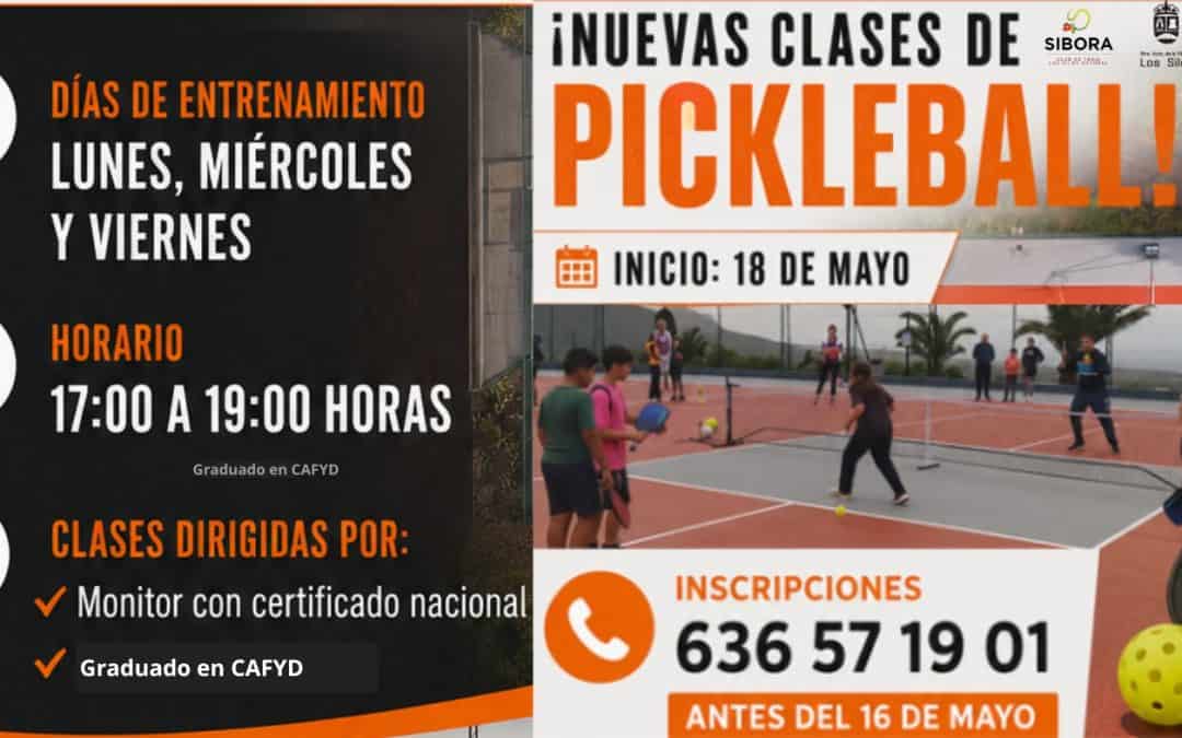 ¡Llega el PICKLEBALL a Los Silos!